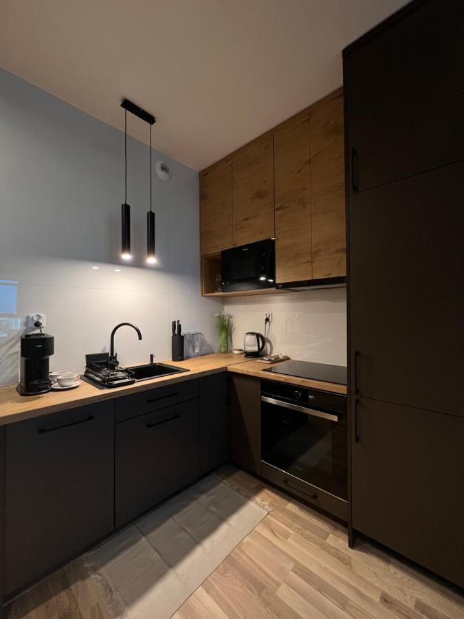 Apartamento Vistula Terraces 10Th Floor Cracovia Exterior foto