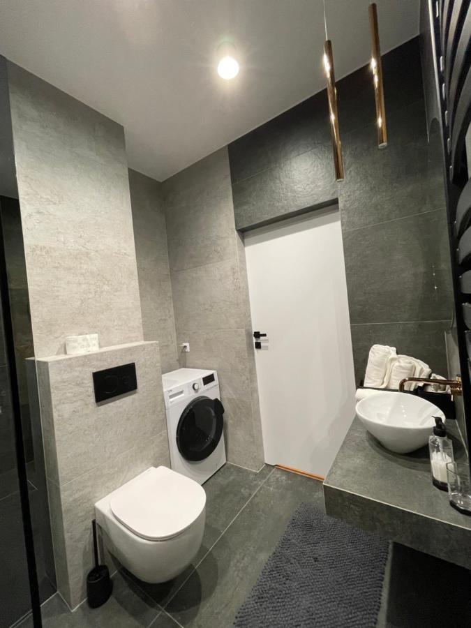 Apartamento Vistula Terraces 10Th Floor Cracovia Exterior foto