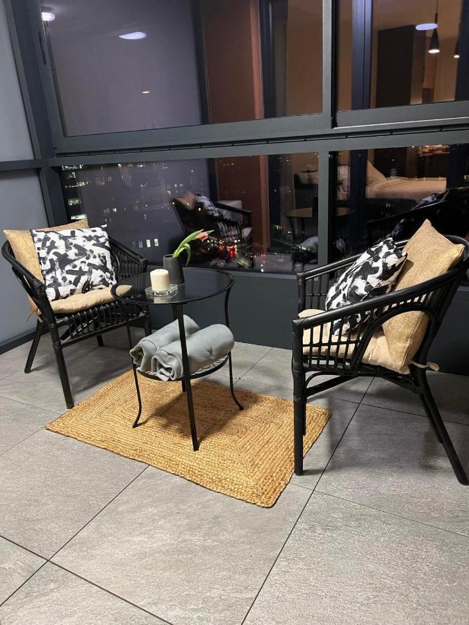 Apartamento Vistula Terraces 10Th Floor Cracovia Exterior foto