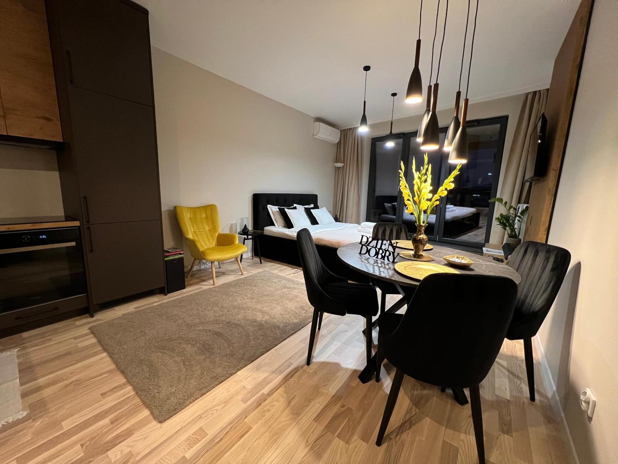 Apartamento Vistula Terraces 10Th Floor Cracovia Exterior foto